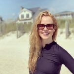 Amanda Schull Instagram – Wrightsville Beach, NC. July 2021. SPF 1000