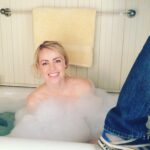 Amanda Schull Instagram - Being on set is never lonely. From a fun little movie I did in 2013 with wonderful people (and their sneakers) called #betrayed. • • #fbf #imwearingaswimsuitunderthosebubbles #ipromise
