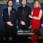 Amanda Schull Instagram - It was truly an honor to present my brilliant friend @terrymatalas with the @saturnawards for #BestScienceFictionTVSeries What a night. I reunited with some of my favorite monkeys and ogled a lot of very inspiring people. 💃: @peggyhartanto 💎: @broswayitalia 👠: @lesilla. All courtesy of the lovely people at @brooklynprla 💇‍♀️/💄: me, with a little 🪄 @crystallize