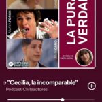 Amaya Forch Instagram - 🎙️Una hermosa conversación sostuvimos con Amaya Forch, Daniela Benítez y Juan Cano, sobre sus nominaciones a los Premios Caleuche y la serie “Cecilia, la incomparable”. ¿Cómo vivieron las dos Cecilias el desafío de interpretar a un ícono de la música chilena? ¿Cómo fue la recepción de esta serie en el mismo año en que murió la querida Cecilia Pantoja? ¿Cómo fue contar la disruptiva historia de la artista? Te invitamos a disfrutar de esta entrevista con los destacados intérpretes encargados de dar vida a una historia inolvidable. ✨Capítulo ya disponible en las plataformas de Chileactores en Spotify y Apple Podcast.