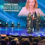 Amaya Forch Instagram – Emocionada, agradecida, sorprendida, feliz, querida, acompañada, esperanzada, abrazada, celebrada, reconocida, premiada. Gracias !