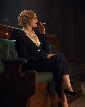 Amber Anderson Instagram - It’s the finale of @peakyblindersofficial tomorrow eve and I’m thrilled to announce I have decided to run for PM… 
Thank you for all these delightful Diana stills @robertviglasky , I really treasure them. And @julies_madeup @lauramariamakeup & @alimccosh for the obvious - she wouldn’t exist without you. 💙