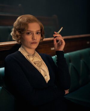 Amber Anderson Instagram - It’s the finale of @peakyblindersofficial tomorrow eve and I’m thrilled to announce I have decided to run for PM… 
Thank you for all these delightful Diana stills @robertviglasky , I really treasure them. And @julies_madeup @lauramariamakeup & @alimccosh for the obvious - she wouldn’t exist without you. 💙