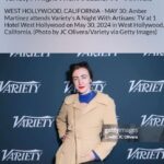 Amber Martinez Instagram - Amber Martinez walks the red carpet, at Variety's A Night With Artisans: TV @variety @varietylatino 🎬 Thank you so much to Variety, for the fabulous invite! I had a great time!😊🎬 Wearing sunglasses by Chanel, a cashmere coat, and a handbag by Tory Burch @toryburch @chanelofficial ❤️ Photos by JC Olivera and Andrew Toth, Getty Images @jcolivera @andrewtothphotography 😊 #ambermartinez #celeb #variety #cashmere #artisans #redcarpet #ambermartinezstar #ambermartinezactress #varietymagazine #fashion #celebrity #ambermartinezphoto #star #celebritynews #ambermartinezactor #movies #ambermartinezcelebrity #ambermartinezstar #actress #ambermartinezact #ambermartineznews #ambermartineztv #ambermartinezredcarpet #ambermartinezphotos #ambermartinezphoto #ambermartinezacts #hair #ambermartinezfilm #ambermartinezfilms #photo #style