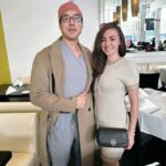 Amber Martinez Instagram - Lunch with Lawton and friends.😊🥂🎉Congratulations to Lawton, on his new line "BioHack Coffee"! Keeping you younger, longer! Thank you, for the lovely custom Chanel thermos and the Biohack Coffee! Tastes amazing!❤️👍@lawtontangmd @drlawtontang @biohackcoffee @biohackcoffee_ #ambermartinez #biohackcoffee #lawtontang #lawtontangmd #biohack #Coffee #ambermartinezactress #ambermartinezactor #toryburch #michaelkors #dior #amber_martinez