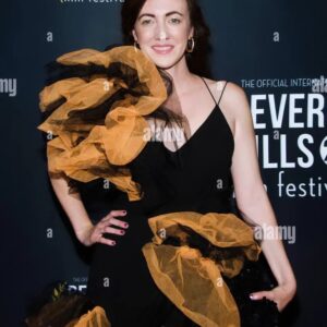Amber Martinez Instagram - Amber Martinez walks the red carpet, at the Beverly Hills Film Festival 🎬 Wearing a gown by Kiki Wang @kikiwangfashion and earrings by LeezaD @leezadjewelry ❤️ Photos by Nelson Shen, Alamy @nelson.shen 😊 #ambermartinez #celeb #beverlyhillsfilmfestival #kikiwang #festival #redcarpet #ambermartinezstar #ambermartinezactress #couture #fashion #celebrity #ambermartinezphoto #star #celebritynews #ambermartinezactor #movies  #ambermartinezcelebrity #ambermartinezstar #actress #ambermartinezact #ambermartineznews #ambermartineztv #ambermartineztelevision #ambermartinez🎬photo #ambermartinezphoto #ambermartinezacts #hair  #ambermartinezfilm #ambermartinezfilms #photo #style