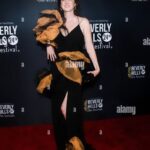 Amber Martinez Instagram - Amber Martinez walks the red carpet, at the Beverly Hills Film Festival 🎬 Wearing a gown by Kiki Wang @kikiwangfashion and earrings by LeezaD @leezadjewelry ❤️ Photos by Nelson Shen, Alamy @nelson.shen 😊 #ambermartinez #celeb #beverlyhillsfilmfestival #kikiwang #festival #redcarpet #ambermartinezstar #ambermartinezactress #couture #fashion #celebrity #ambermartinezphoto #star #celebritynews #ambermartinezactor #movies #ambermartinezcelebrity #ambermartinezstar #actress #ambermartinezact #ambermartineznews #ambermartineztv #ambermartineztelevision #ambermartinez🎬photo #ambermartinezphoto #ambermartinezacts #hair #ambermartinezfilm #ambermartinezfilms #photo #style