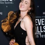 Amber Martinez Instagram - Amber Martinez walks the red carpet, at the Beverly Hills Film Festival 🎬 Wearing a gown by Kiki Wang @kikiwangfashion and earrings by LeezaD @leezadjewelry ❤️ Photos by Nelson Shen, Alamy @nelson.shen 😊 #ambermartinez #celeb #beverlyhillsfilmfestival #kikiwang #festival #redcarpet #ambermartinezstar #ambermartinezactress #couture #fashion #celebrity #ambermartinezphoto #star #celebritynews #ambermartinezactor #movies #ambermartinezcelebrity #ambermartinezstar #actress #ambermartinezact #ambermartineznews #ambermartineztv #ambermartineztelevision #ambermartinez🎬photo #ambermartinezphoto #ambermartinezacts #hair #ambermartinezfilm #ambermartinezfilms #photo #style