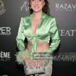 Amber Martinez Instagram - Amber Martinez is seen at the Teatro Spring Fashion Show @teatro_la @berryblyproductions ❤️ Wearing LeezaD Jewelry @leezadjewelry and a Judith Leiber Clutch @judithleiberny ❤️ 😊 Press Photos by: Paul Archuleta, Getty Images @paul_archuleta 📷 #ambermartinez #fashionshow #fashion #AmberMartinez #redcarpet #teatro #ambermartinezstar #ambermartinezactress #actor #style #celebrity #awards #star #celebritynews #ambermartinezactor #movies #ambermartinezcelebrity #ambermartinezstar #actress #ambermartinezreels #ambermartineznews #ámbermartinez #ambermartinezvideo #ambermartinezphoto #ambermartinezacts #berryblyproductions #ambermartineztv #ambermartinezreel #ambermartinezvideos #spring #green #feathers
