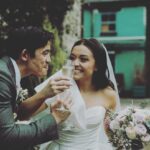 Amber Rose Revah Instagram - Congratulations to 2 of my best mates in this world!! 🦸🦸‍♀️ 💯💛 a lifetime of happiness and adventure for @chrispchung & @francesmayli . 2 supremely wonderful and talented individuals, can't wait to see what the future brings for you both. LOVE YOU GUYS