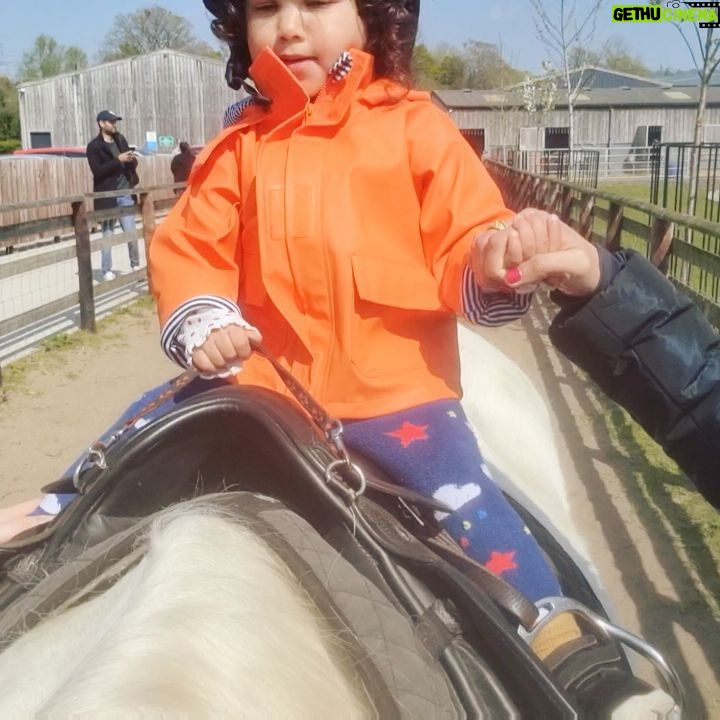 Amber Rose Revah Instagram - " Look at me I'm riding horse " 🏌♂️