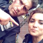 Amber Rose Revah Instagram – #bts on set Season 2 with JB after my little boxing session that morning . And now very excited to wear my limited edition #punisher @hayabusacombat boxing gloves next time I train 🥊💯 I hurt my shoulder a bit but soon as it’s good I’ll be back to business and post a vid with these little beauties