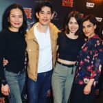 Amber Rose Revah Instagram - Press night for #bonnieandclyde at the Arts theatre London watching my unbelievably talented friend @francesmayli bring a whole new level to the game. And in great company ! @chrispchung @jhenwick