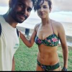 Amber Rose Revah Instagram - Wishing all a year filled with laughter, health and plenty of adventure ✨️ So many things to be thankful for in 2022. Some memorable highlights ; Being face to face with Lions in the the Masai Mara Hiking in the Swiss mountains with my daughter on my back Racing through the Emerati desert in a storm buggy with a Saudi Sheikh Opening the Monte Carlo Television festival in Monaco . Most of all watching my 2 year old daughter grow and learn and laugh and enjoy the goodness this world has to offer ! Love and Peace to all for 2023 🤍