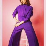 Amber Rose Revah Instagram - #tbt to slightly hungover photoshoot the morning after wrap party season 1 #thepunisher. 3 glasses of wine and I was done ! #wwd #editorial #mulberry #jumpsuit @mulberryengland