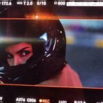 Amber Rose Revah Instagram - #bts 3am in Abu Dhabi on a harley davidson