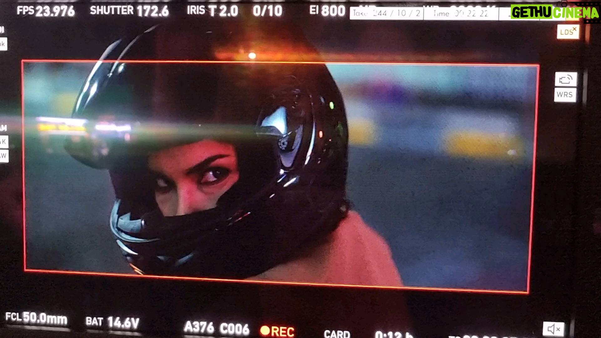 Amber Rose Revah Instagram - #bts 3am in Abu Dhabi on a harley davidson