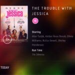 Amber Rose Revah Instagram - Great fun to play a little cameo with this superb ensemble of esteemed and delightful actors #thetroublewithjessica