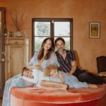 Amber Stevens West Instagram – Family of 5 now loading…