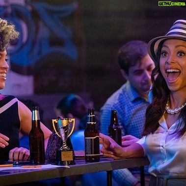 Amber Stevens West Instagram - @runtheworldstarz episode 2 now available on the Starz app. Go! 👀