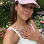 Amber Stevens West Instagram - @charlottetilbury magic cream @elfcosmetics hydrating camo concealer satin finish in medium peach @milk Flex foundation stick in medium beige @sisleyparisofficial blush stick in papaya @sisleyparisofficial phyto-lip twist 15 @fentybeauty Hella Thicc volumizing mascara @anastasiabeverlyhills brow freeze styling wax