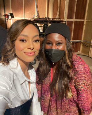 Amber Stevens West Instagram - Episode 1 BTS   my real life ☺️ @runtheworldstarz