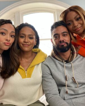 Amber Stevens West Instagram - Episode 1 BTS   my real life ☺️ @runtheworldstarz