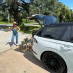Amber Stevens West Instagram - 🍋 #Ad When life gives you lemons, make lemonade – and when your kids set up a stand, use the spacious @Lincoln Aviator® SUV to elevate the experience! 🚗💨 Making cherished memories and spreading joy in the driveway, one sip at a time. #ThePowerofSanctuary #LincolnAviator 2023 Lincoln Black Label Aviator® model shown with available features. Available at participating Lincoln Black Label Retailers only.