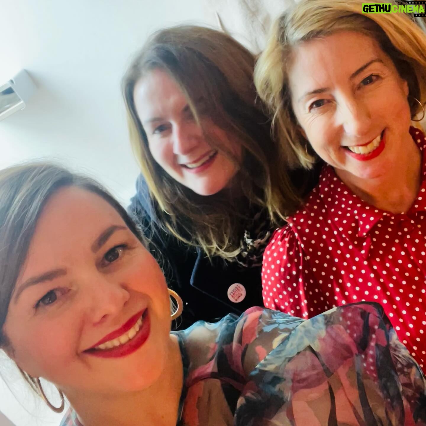 Amber Tamblyn Instagram - Absolutely no business whatsoever wearing this sheer tulle dress and thin polkadot tights in freezing cold December weather in the U.K. but the occasion demanded it. Thank you to my friends @clelia_mountford and @sharonhorgan for hosting a celebration at your Merman offices in London for our book, Listening in the Dark. It only took me a year to get over here but it was worth it. I met the most incredible women artists, thinkers, and storytellers in the room, read a chapter or two, and led everyone in an excersize from the closing chapter of the book aimed at strengthening our relationship to intuitive intelligence and listening to what our gut tells us. A powerful, intimate evening in which I had too much red wine, hugged everyone ferociously, and took a picture of this relatable mushroom hanging on their office wall. I know you’re all going to ask so here’s the look run down: my favorite brand of shoes: @drmartensofficial , the dress by my favorite thrift store in New York @curethrift , lipstick is something like 4 different shades of god knows what was in my bag that I mindlessly applied throughout the night (I have roughly 2-6 lipsticks in my purse at all times.) #ListeningInTheDark #MermanProductions