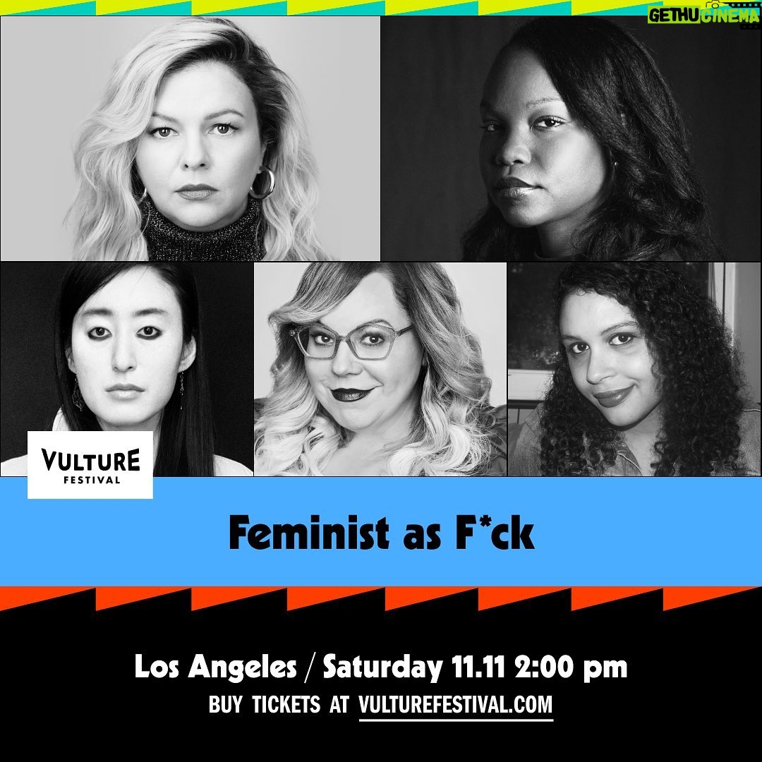 Amber Tamblyn Instagram - Join us next Saturday, November 11 for Feminist as F*ck at @VultureFestival in Los Angeles, featuring some of today’s most exciting voices across genres: Nafissa Thompson-Spires, R.O. Kwon, Kirsten Vangsness, and Gabrielle Bellot. Tickets at the link in my bio.