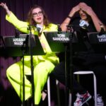 Amber Tamblyn Instagram - Sandoval did Ariana Madix so wrong but I did her so right in last night’s epic live reading of the infamous season finale of Vanderpump Rules for Andy Cohen’s Radio Andy. We had a damn blast recreating this emotional rollercoaster of an episode and what a wildly talented cast including Cheyenne Jackson who was just so crazy good as Tom Sandoval. As always @bravoandy, thank you for having me, you always know how to get the best people together in the room. Ariana: these revenge tits are for you. 💛💛 The Vanderpump Live Reading airs on Jan 26 at 10am ET on sirius XM’s @radioandyinsta Thank you @noamgalai for capturing these moments!