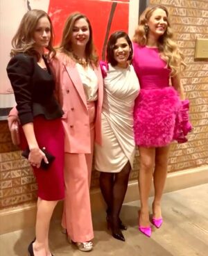 Amber Tamblyn Instagram - We got ready together, picked out outfits and jewelry and handbags together (aka raided Blake’s closet), ate dinners together, and drove together to celebrate our favorite sister, @americaferrera and her brilliant performance in Barbie. I’m so proud of our girl in such a profoundly deep way, and the path she’s blazing for herself, and women everywhere. What a joy to come together in this way, in each other’s arms— the arms we’ve held, and linked with, and cradled as friends for 20 years— in honor of a woman who continues to take my breath away with everything she does, and is.

When I tell you some things are forever, this right here is it.