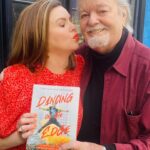 Amber Tamblyn Instagram - Happy publication to my amazing papa, @officialrusstamblyn who is publishing his first book today at 89 years old. Don’t ever say you’re too old to accomplish one of your life-long dreams. So proud of you, dad. These stories about your life as an artist are unparalleled: sharing the screen with Elizabeth Taylor, teaching Elvis Presley some of his most famous dance moves, and smuggling Paul Newman off the MGM lot in the trunk of your car. And that’s just the first three chapters. Extra big shoutout to his co-writer, the brilliant Sarah Tomlinson, and Blackstone Publishing. Link in my bio to order your copy today! #RussTamblyn #WhenYoureAJet #DancingOnTheEdge