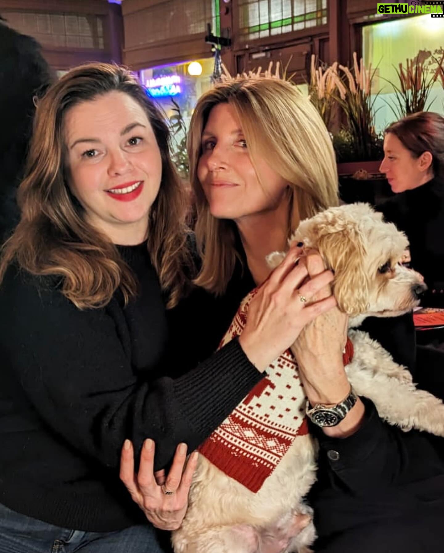 Amber Tamblyn Instagram - Happy holidays from your mother and father and Sir Mr. Pip Ruffles-Bottom III in this very natural not at all awkward pose. #HolidayCard #SeasonsGreetings #WeirdHandHolding #SuperNormal #SirMrPipRufflesBottomNotAmused #SendHelpToThePub