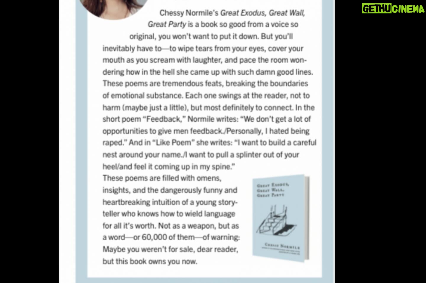 Amber Tamblyn Instagram - I’ve been reviewing books of poetry by women for Bust Magazine for years but have not been great at getting them up online to share with you. So here I am! Doing it! From the Spring issue coming out next week, here is Erin Marie Lynch’s “Removal Acts,” plus a couple other reviews from past issues. Enjoy, poetry enthusiasts! (And sorry for my face on every single one of them. 🤦♀️) 📖Erin Marie Lynch’s fantastic debut, “Removal Acts” from the Spring ’24 issue 📖Mary Jo Bang’s wonderful “A Film in Which I Play Everyone” from the Fall ‘23 issue 📖Franny Choi’s magnificent, “The World Keeps Ending, and the World Goes On” from the Spring ’23 issue 📖Stephanie Burt’s exquisite examination and excavation of queerness, “We Are Mermaids” 📖Diane Di Prima’s posthumous, divine collection, “Spring and Autumn Annals” 📖Chessy Normile’s brilliant “Great Exodus, Great Wall, Great Party” 📖Hilary Peach’s beautiful debut, “Bolt”