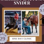 Amberley Snyder Instagram - 🎤 Some upcoming SPEAKING &/or CLINIC EVENTS 🙌🏻 Contact hosts on flyers or look up events for more information in your area!! States include: FL, NC, MI, WI, KY, CO, GA #amberleysnyder #walkriderodeo