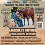 Amberley Snyder Instagram - 🎤 Some upcoming SPEAKING &/or CLINIC EVENTS 🙌🏻 Contact hosts on flyers or look up events for more information in your area!! States include: FL, NC, MI, WI, KY, CO, GA #amberleysnyder #walkriderodeo