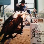 Amberley Snyder Instagram - 💬Question from @yourwishcake: “Where did you do your first rodeo?” 💭 My first rodeo would have been in Spanish Fork Utah on my first barrel horse Lacey. When my family moved to Utah when I was seven I told my dad I would only move with the family if he bought be a palomino barrel horse when we got there! Thank goodness he listened and I got Lacey! 💕 Fun Fact- Lacey and I only wore Red White and Blue!!🇺🇸 #amberleysnyder #walkriderodeo