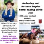 Amberley Snyder Instagram - 🎤 Some upcoming SPEAKING &/or CLINIC EVENTS 🙌🏻 Contact hosts on flyers or look up events for more information in your area!! States include: FL, NC, MI, WI, KY, CO, GA #amberleysnyder #walkriderodeo