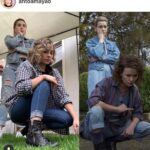 Amelia Eve Instagram – No bullsh*t.. I f*cking love you guys! 🥰🌹 
Soo many incredible Jamie costumes 👏 I hope you all had a blooming beautiful Halloween! 🤗🌻🎃
