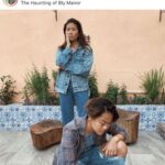 Amelia Eve Instagram – No bullsh*t.. I f*cking love you guys! 🥰🌹 
Soo many incredible Jamie costumes 👏 I hope you all had a blooming beautiful Halloween! 🤗🌻🎃