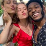 Amelia Eve Instagram - Some long overdue Leopard Skin B[ut]TS and a whole bunch of LOVE for these very special human beings 🐆♥️ If you’re in Germany, Italy, Spain, Holland, Australia or America - Go watch Leopard Skin!! 💃🏼 If you’re anywhere else, hang tight - itsacoming ⏳