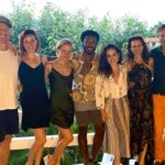 Amelia Eve Instagram - Still working on the words to express the level of gratitude for THIS experience 🤯🌴🥰 But for now, I offer you a glimpse at the scrumptious Leopard Skin cast and the mastermind behind it all 🐆 #sebastiangutierrez 🙌