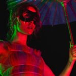 Amelia Eve Instagram - ‘Siempre me encuentro dentro de la boca de un león’ 🦁☂️🍭 • LEOPARD SKIN • Streaming in US @peacocktv now