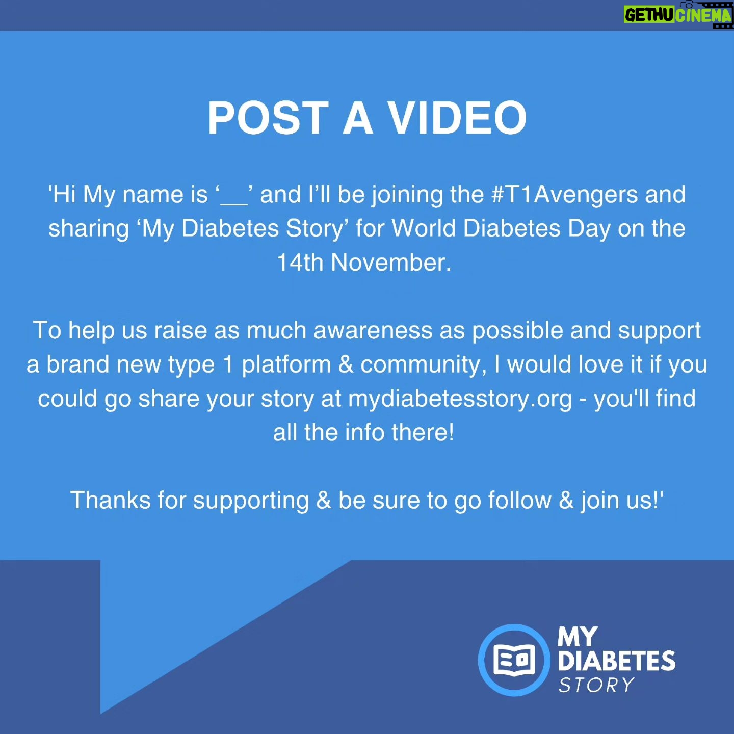 Amelia Lily Instagram - π«π Hi, a big welcome to you, so many new followers! ...(How cool!). Are you wondering how you can join our #T1Avengers community? #MyDiabetesStory Check out our easy steps above & be sure to swipe right for ideas of what to say for creating a video post or story. Doing so, really helps others know how much #type1diabetes really means to you. We've also listed why sharing you story, really helps. We love you in advance for all your energy with this, and can't wait to reveal all the cool things we're planning. Team MDS x