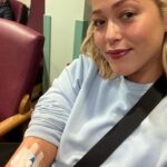 Amelia Lily Instagram - My first Fluorescein Eye Stain Test. Not gonna lie I felt a little apprehensive about this test today but after chatting to a few of you on here I felt reassured. A few months before Christmas the hospital had noticed a little sack of fluid in my left eye very close to my pupil, it is quite common to get problems when you have had type 1 diabetes as long as I have. My Doctor decided to do further investigations on this which has included the fluorescein eye stain test today. My goodness I have never had so many bright lights flashing in my eyes, it wasn’t comfortable at all and had to take a lot of breaks due to my eyes non stop watering , but the best thing was is the two lovely nurses who got me through it today, we were making jokes saying that Imagine I’m watching David guetta in Ibiza as the constant multi colour flashing lights were going on to take pictures and scans of my eyes and I decided to start singing ‘I’m good yeah I’m feeling alright’ by David guetta to help me get through it😂Everything appeared to be the colour orange for a little while after which felt extremely strange! So although today was a bit uncomfortable with the lovely NHS team around me and me being my daft self we managed to add some light hearted humour into this which got me through it! Oh and ignore the state of my face I don’t wear much make up for these kind of things as my eyes water so much 😂 I’ll keep you posted when I get my results when I’m back in the eye hospital in a few weeks . My whole point of sharing this was to be real with you guys, ill always be transparent about my diabetes and hope any of you with it feel less alone 🩵