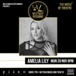 Amelia Lily Instagram - I’m so excited to finally be able to do an intimate acoustic show for you all!🥹 28th November - @piano_smithfield , can’t wait to see you all there! Grab your tickets via the link on my story 🖤🤘🏻