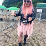Amelia Lily Instagram – Straight off stage straight to the bar 🤟🏼🍻

#pride #bournemouth #lgbtq🌈 #gig