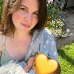 Amelia Rose Blaire Instagram - I feel like someone took a balloon pump to my heart 💛 Totally blissed out and totally exhausted. Beyond grateful for you, my love @bryandechart #LittleDechart #dechartgames #newmom