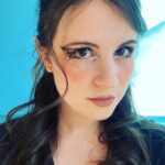 Amelia Rose Blaire Instagram - Here’s the butterfly makeup we created together on Twitch! Thank you for encouraging me to step out of my comfort zone and try something new ✨🦋 #dechartgames #makeup #butterflymakeup
